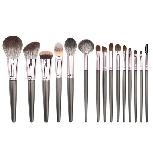 فرش مكياج مخصصة للشعر الطبيعي - Luxury Natural Hair Makeup Brushes