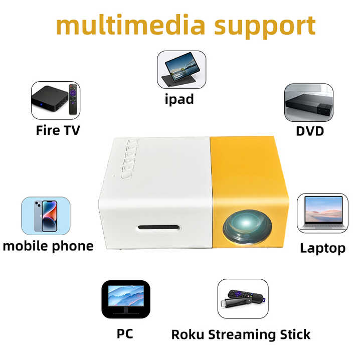 Small portable home LCD