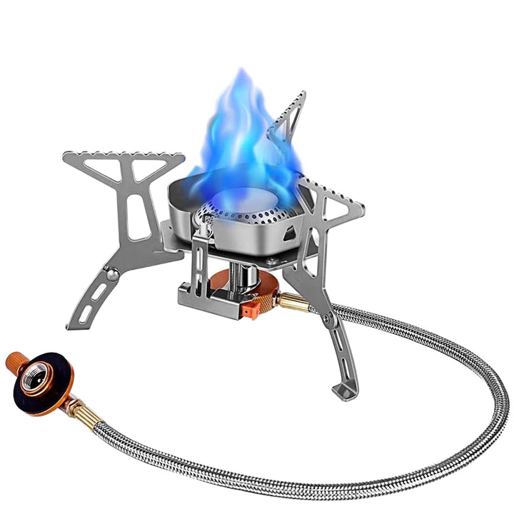 Portable Mini Outdoor Gas Stove, Windproof