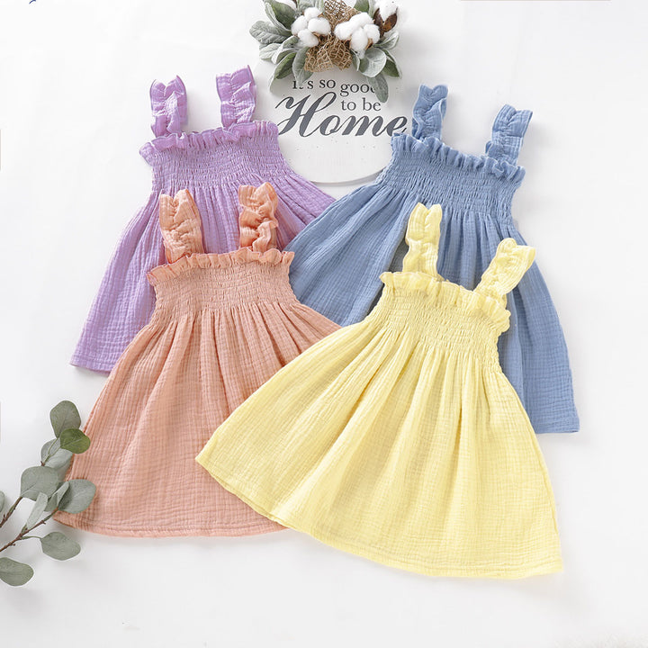 Girls Frock Kids Dress Style Baby Clothes-فستان بناتي للأطفال