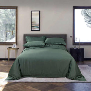 مجموعة مفارش سرير من خشب الخيزران . Bamboo Bedspread Set, Bamboo Bedspread Set, High