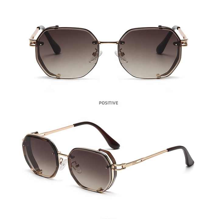 luxury metal glasses