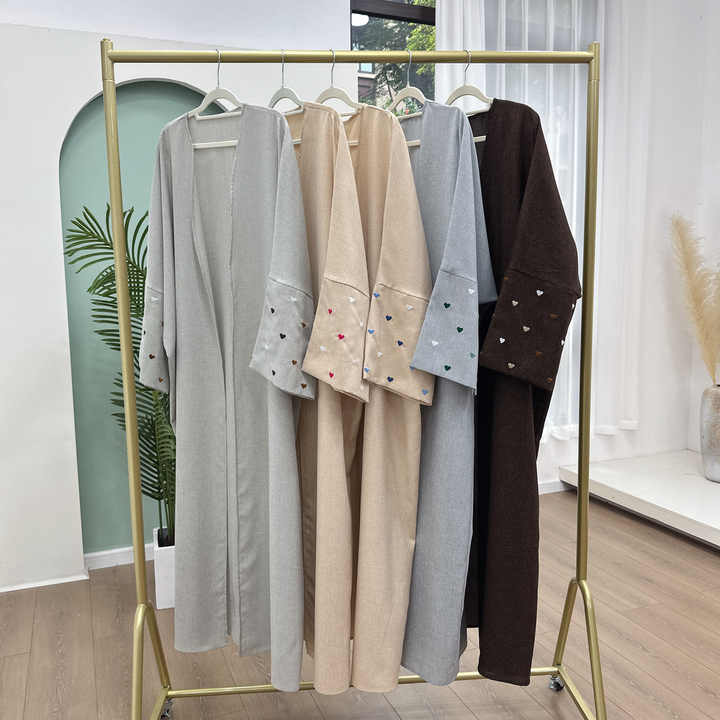 Colorful women's abayas