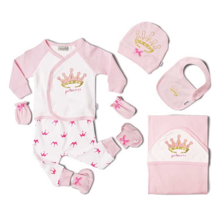 Girl's Clothing Sets Full-طقم مكون من 7 قطع