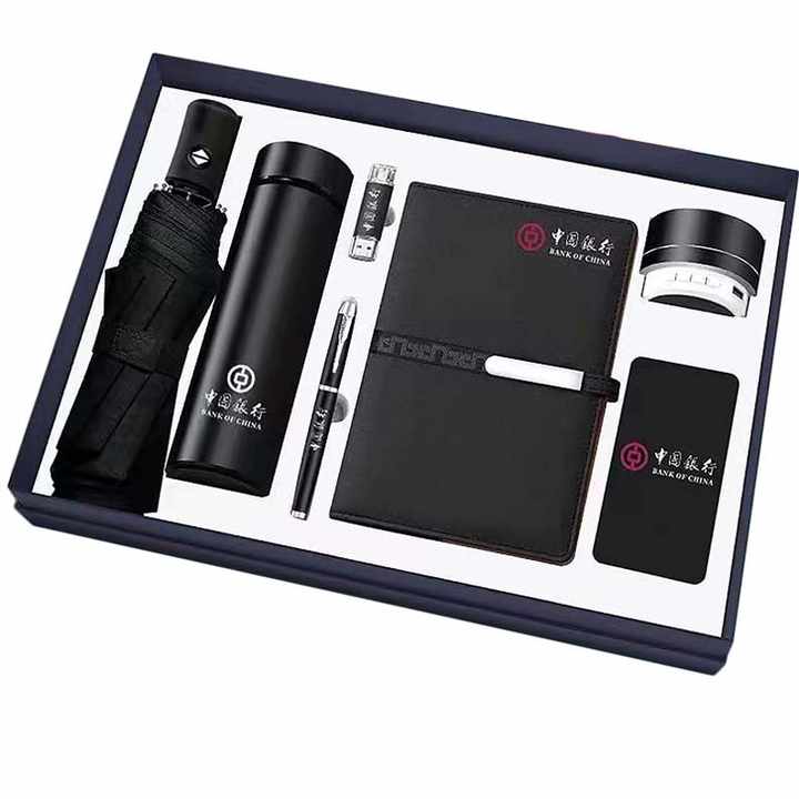 Goodies Business Gift Set Custom Logo -مجموعة هدايا الأعمال