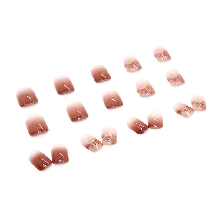 Acrylic Ombre Short Square New Fashion Acrylic