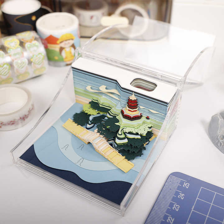 3D Summer Scenery Notebook