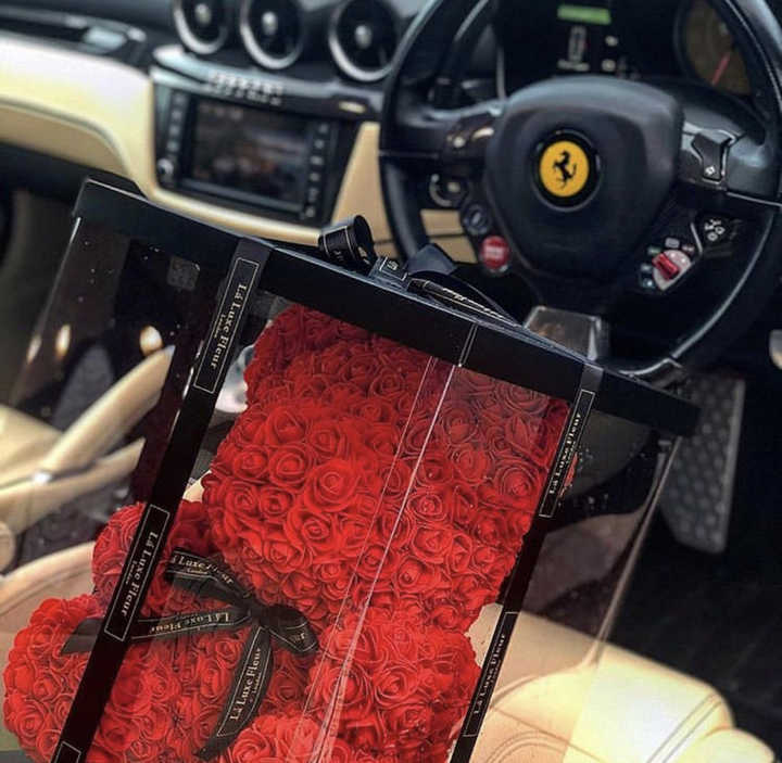 Hflora Rose Flowers Teddy