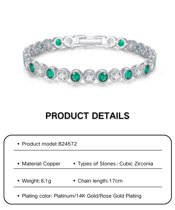 Zirconia stones bracelets