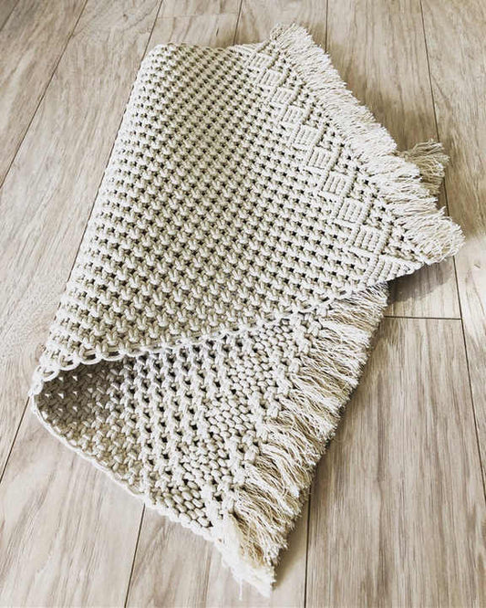 Kitchen Boho Decor Reversible Tablecloth