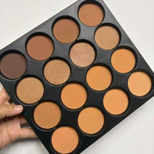 لوحة مكياج الوجه كونتور