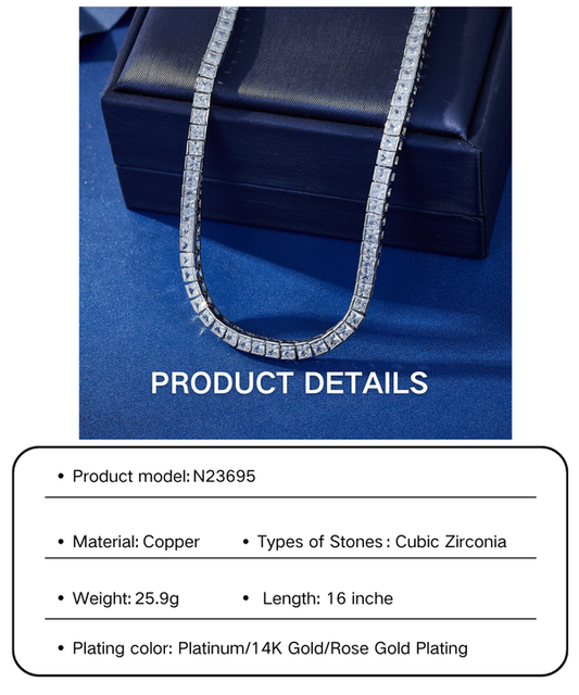 قلادة قصيرة من النحاس