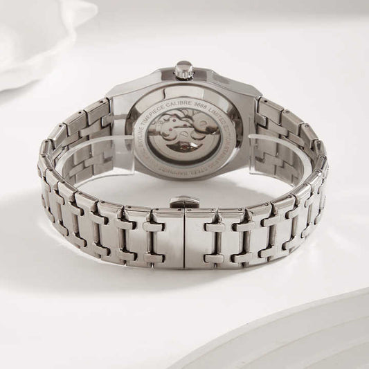 ساعة ميكانيكية فاخرة للرجال مصنوعة . Luxury Men's Mechanical Watch Made