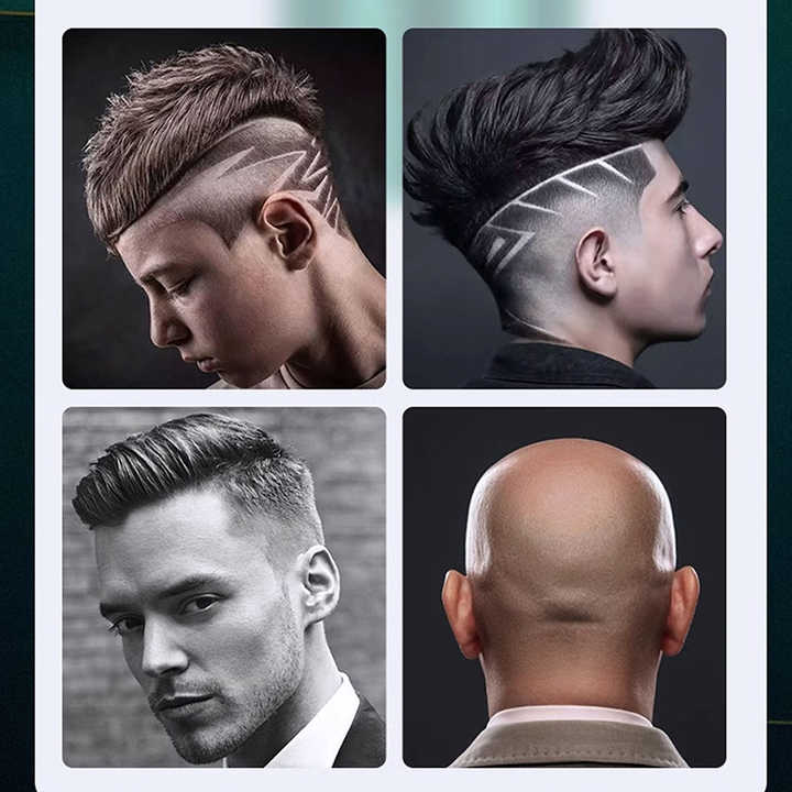 New Professional Cordless Rechargeable Electric Men's Trimmer