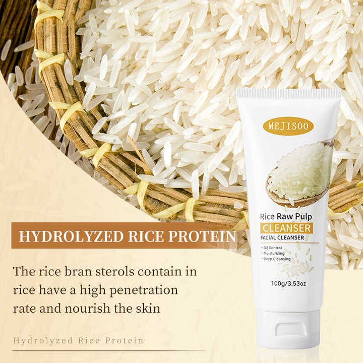 Organic Rice Facial Cleanser