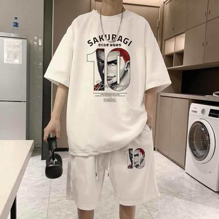 Men's T-shirt two-piece suit