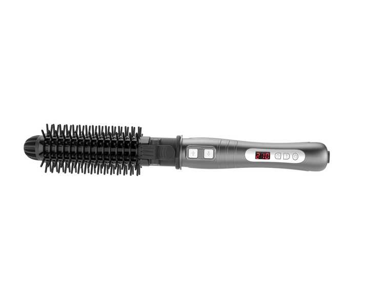 مكواة شعر مزدوجة الجهد من OEM مع فرشاة شعر . OEM Dual Voltage Hair Straightener with Hair Brush