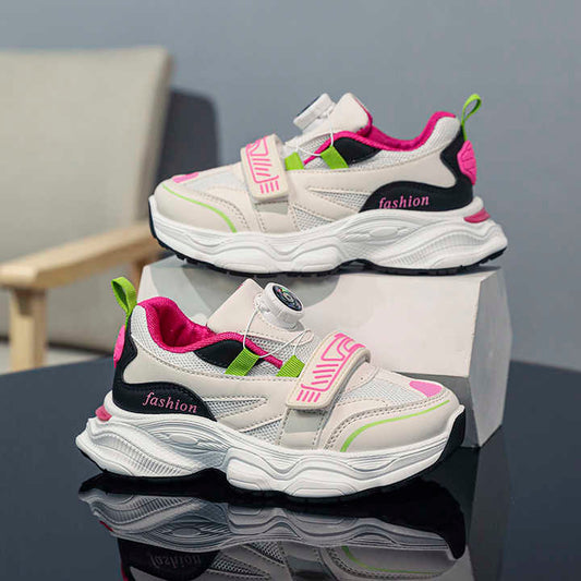 Kids Casual Sneakers Summer Unisex Shoes Mesh Printed