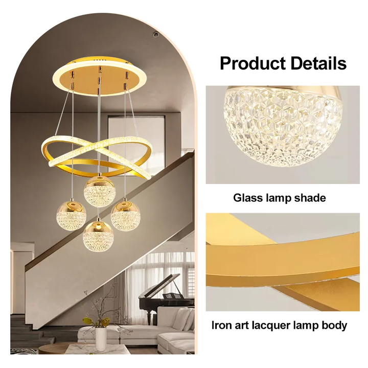 Modern LED Ceiling Lamp for Living Room