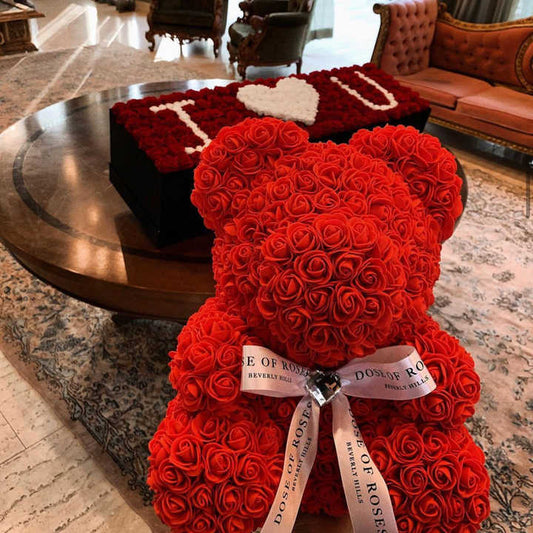 Hflora Rose Flowers Teddy