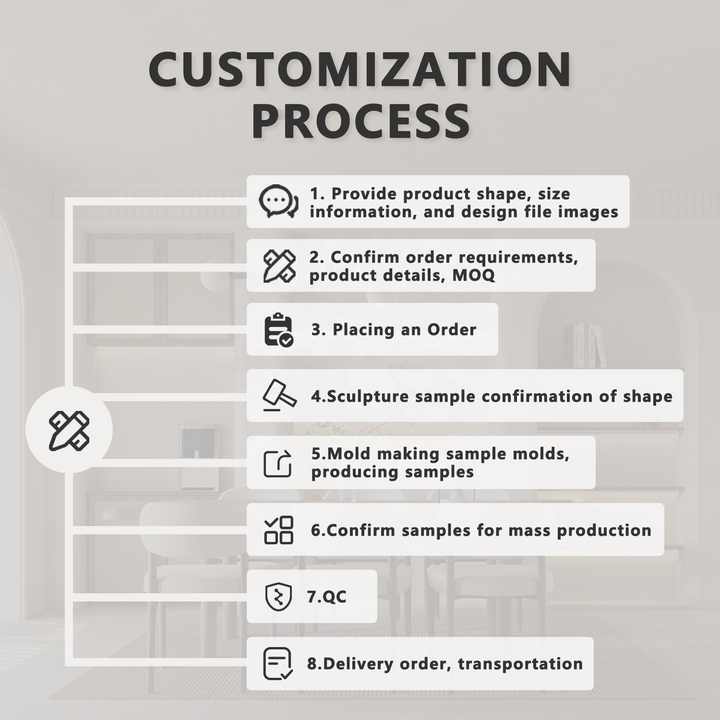 Modern gold plated home decor