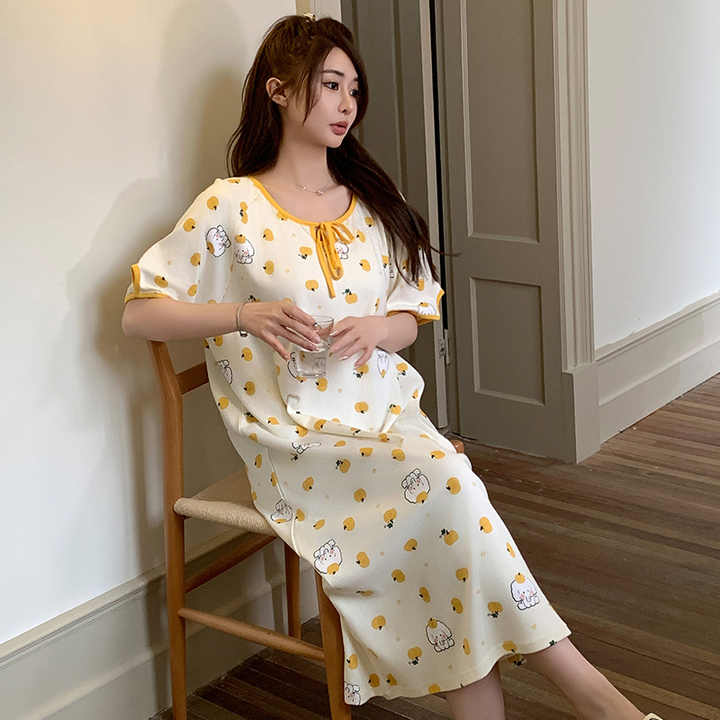 Cute Home Dress -فستان نوم منزلي