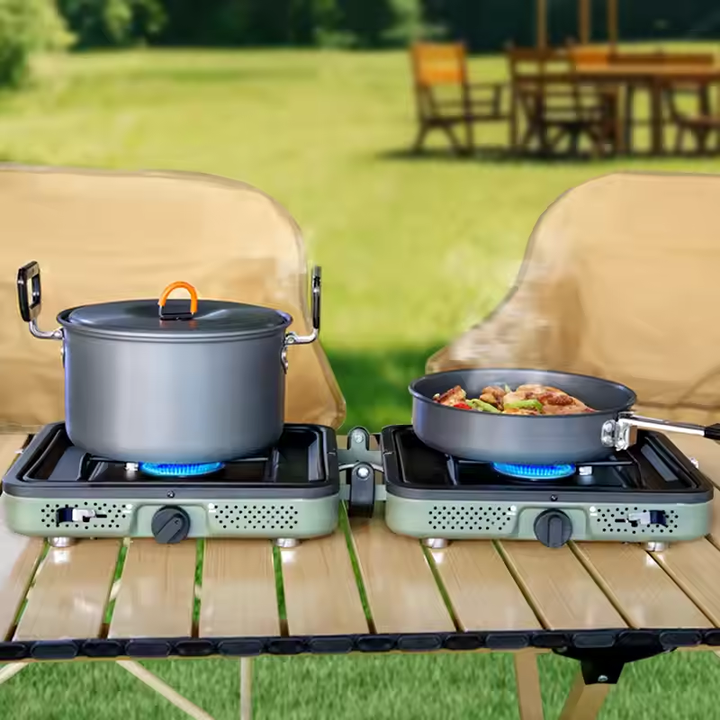 Portable camping stove for picnics