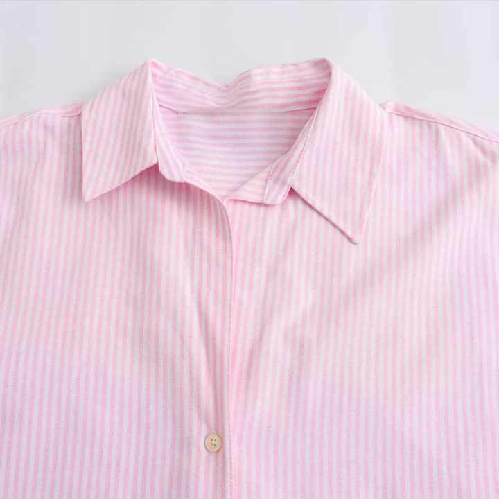 New Fashionable Cotton Oxford Blouses for Autumn