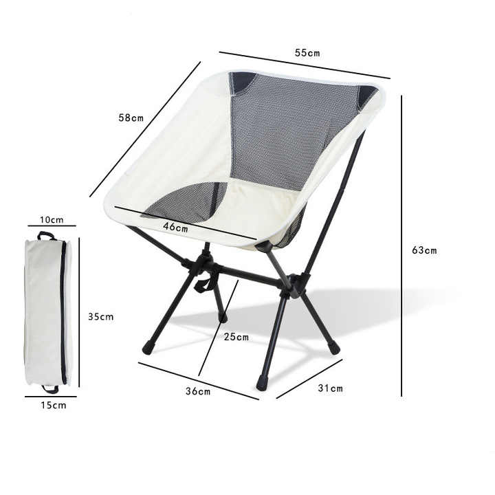 Hot Sale Lightweight Folding Moon Chair Portable