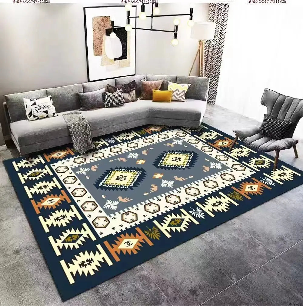 سجادة أرضية طويلة غير قابلة للانزلاق،