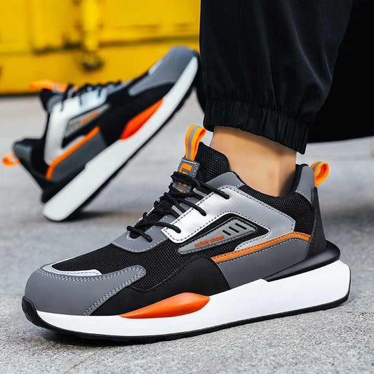 open toe safety shoes