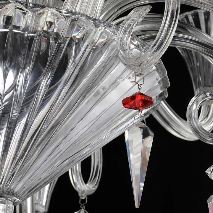 luxury glass chandelier