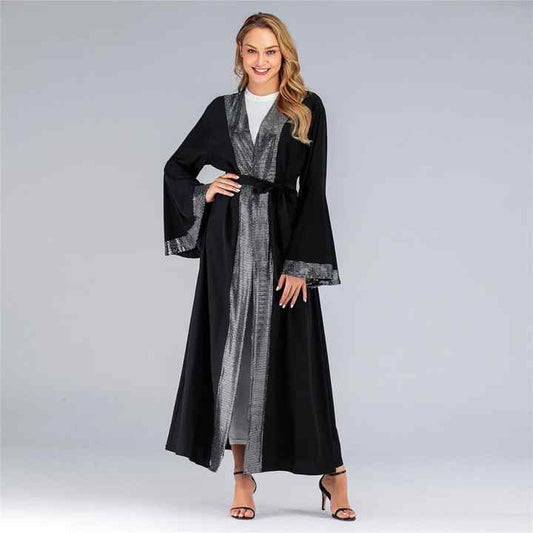 عباية سودا فاخرة