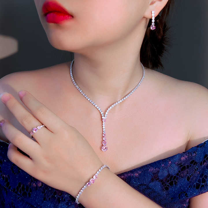 طقم مجوهرات زفاف