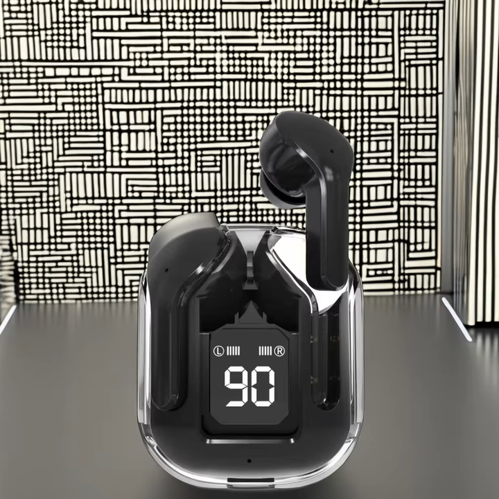 TWS بشاشة رقمية وصوت . TWS Wireless Earphones with