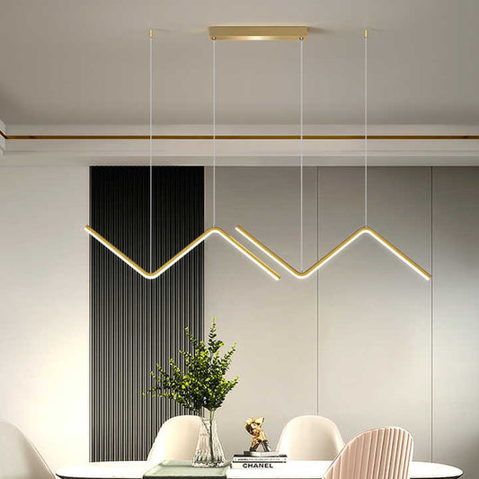 Interior lighting for dining room