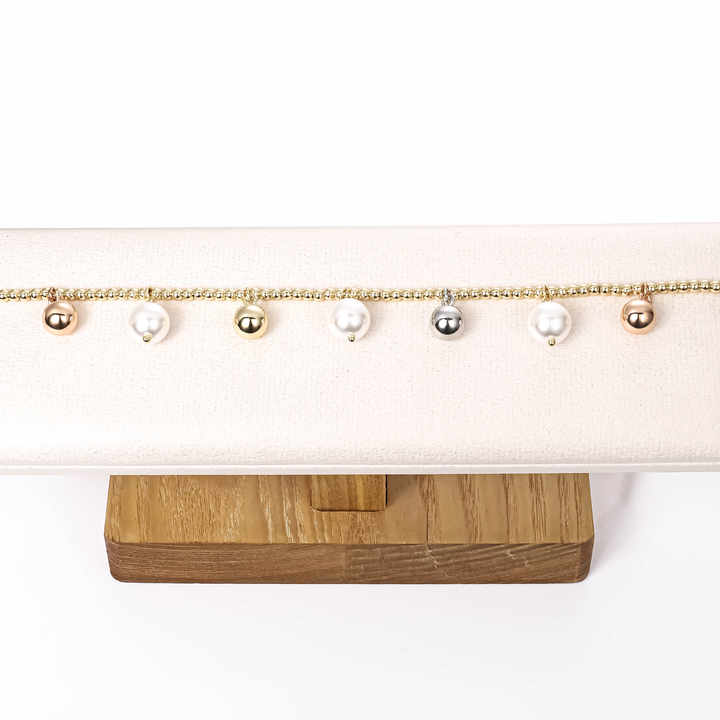 14k rose gold plated necklaceقلادة مطلية بالذهب الوردي عيار 14 قيراطًا