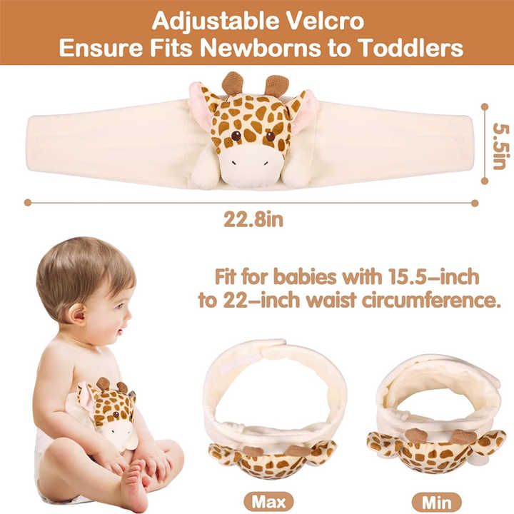 Abdominal belt for colic and gas relief