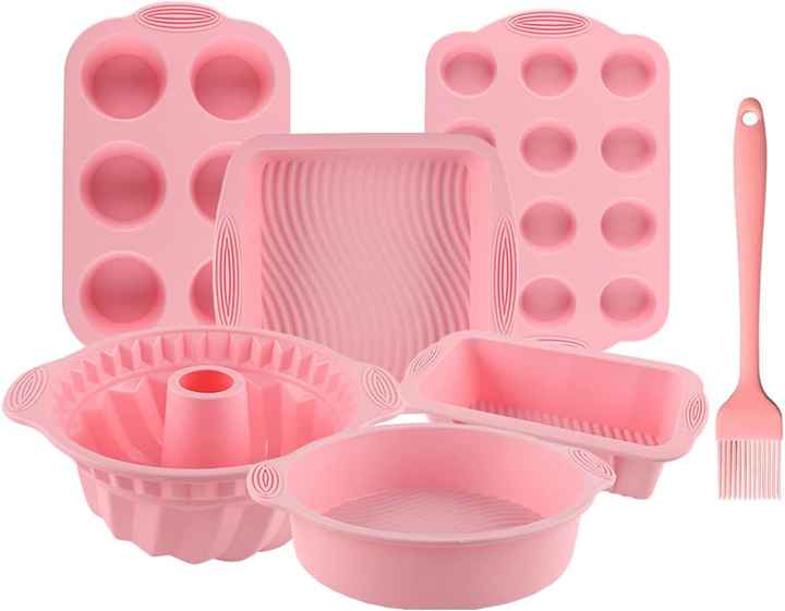 Piece BPA-Free Nonstick Silicone-مجموعة أدوات خبز