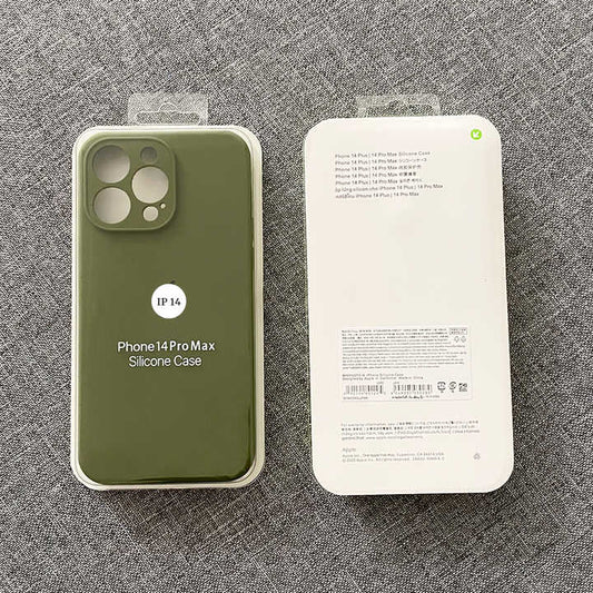 Custom Liquid Silicone Phone Case Funda De Silicona Para Telefone With Packaging