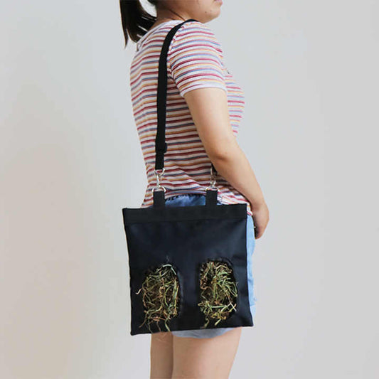 Pet Rabbit Straw Storage Bag. Pet Accessories