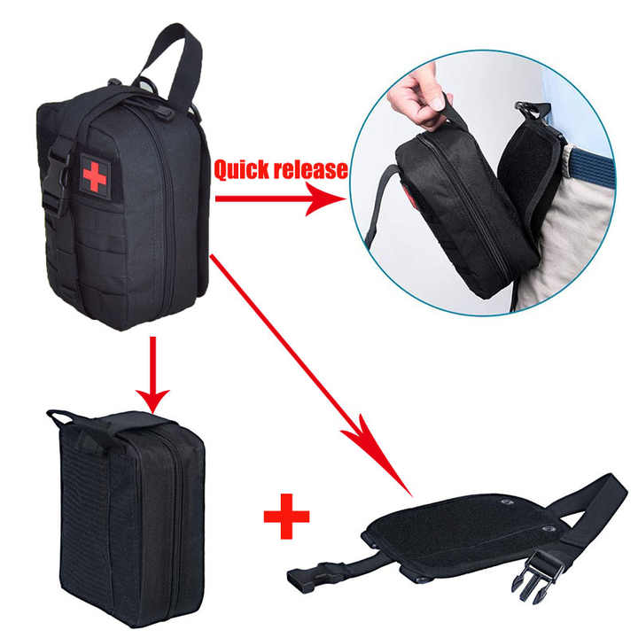 Tactical First Aid Molle Bag