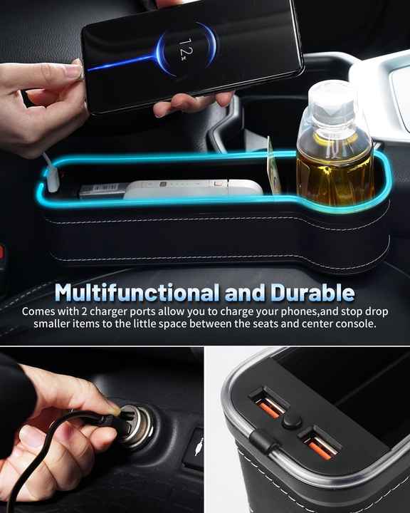 Compatible with all car seat dividers. Interior accessories.