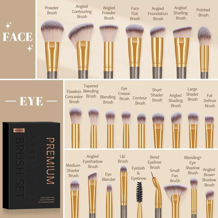 makeup brushes