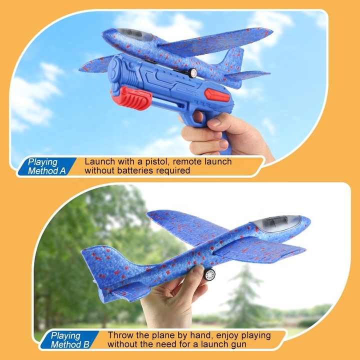 مخصص في الهواء الطلق لعب طائرة شراعية . Custom Outdoor Toy Glider Plane for