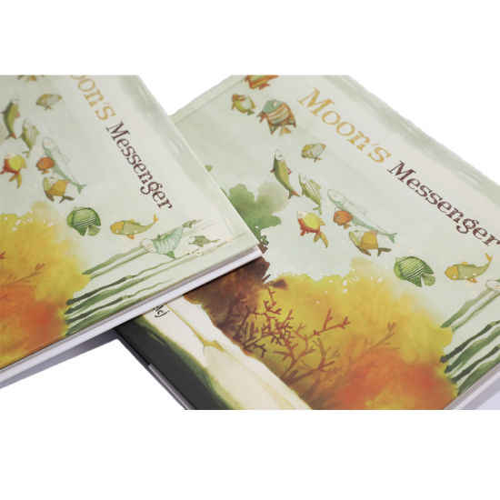 Printed board for children's cardboard stories