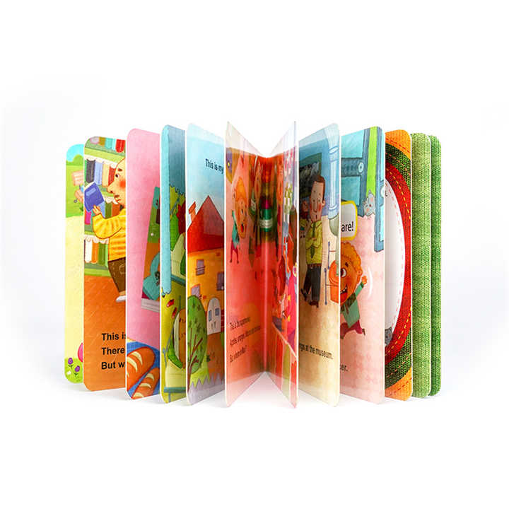 Storybook with foam cover
