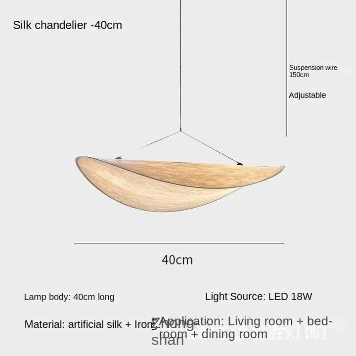 Hotel bedroom pendant lamp