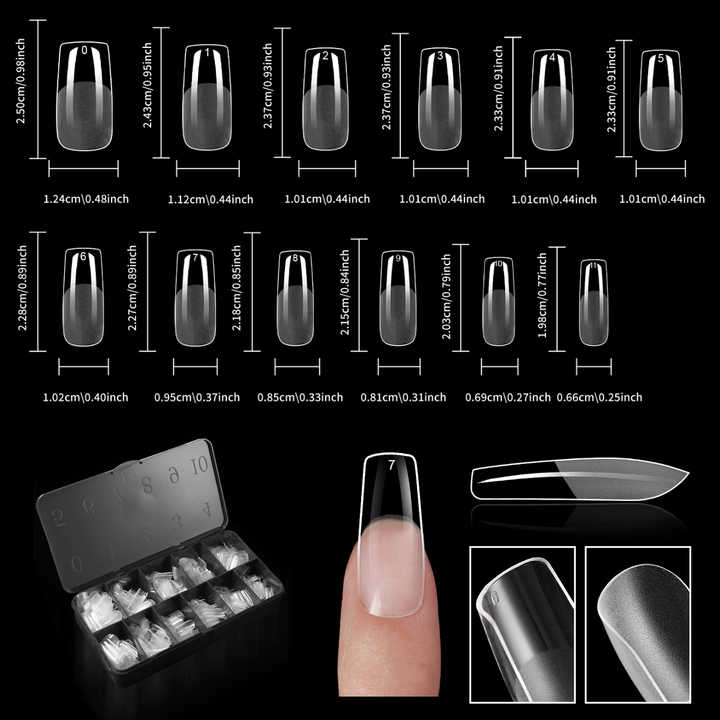 High Quality Press-On Artificial Nails-أظافر صناعية عالية الجودة