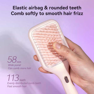 Therapy air Cushion Hair Growth Combفرشاة تدليك فروة الرأس - Airbag EMS لنمو الشعر
